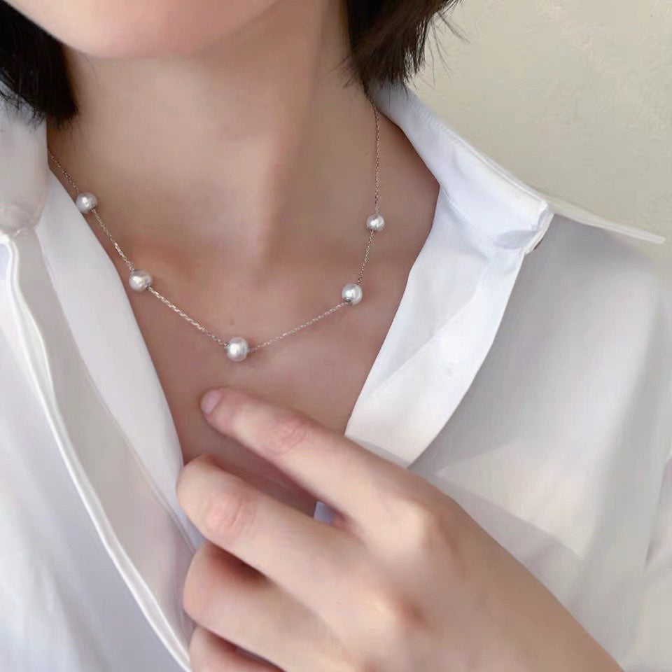 Pearl-Necklace-Stellar-White-Freshwater-Pearl-Necklace-Adjustable