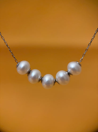 Pearl-Necklace-Stellar-White-Freshwater-Pearl-Necklace-Adjustable