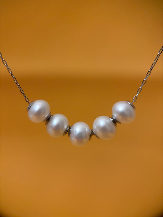 Pearl-Necklace-Stellar-White-Freshwater-Pearl-Necklace-Adjustable